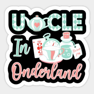 Uncle Of The Uncle In Onderland Sticker